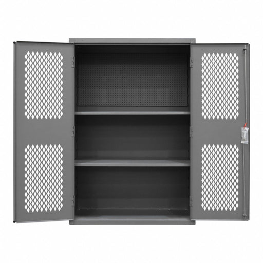 Pegboard Cab 72 x48 x24 Gry 750lbLoad