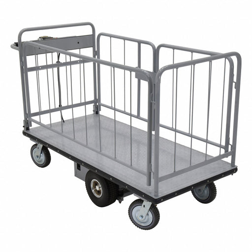Electric Matl Hndle Cart Sides 28x60