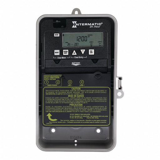 Electronic Timer Beige Plastic