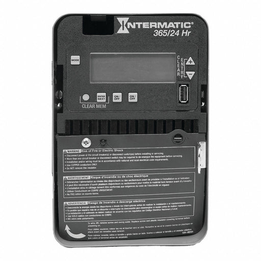 Electronic Timer Gray Metal