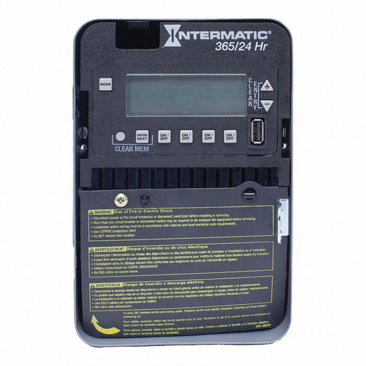 Electronic Timer Gray Metal