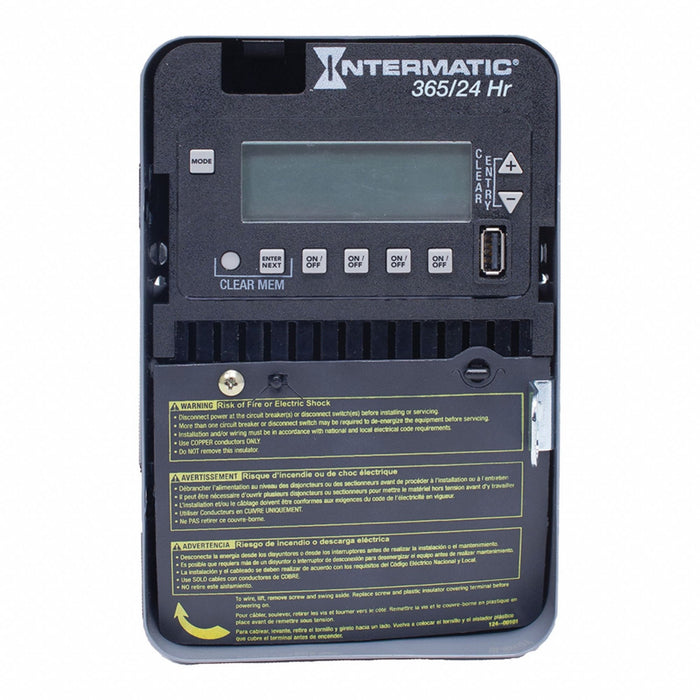 Electronic Timer Gray Metal