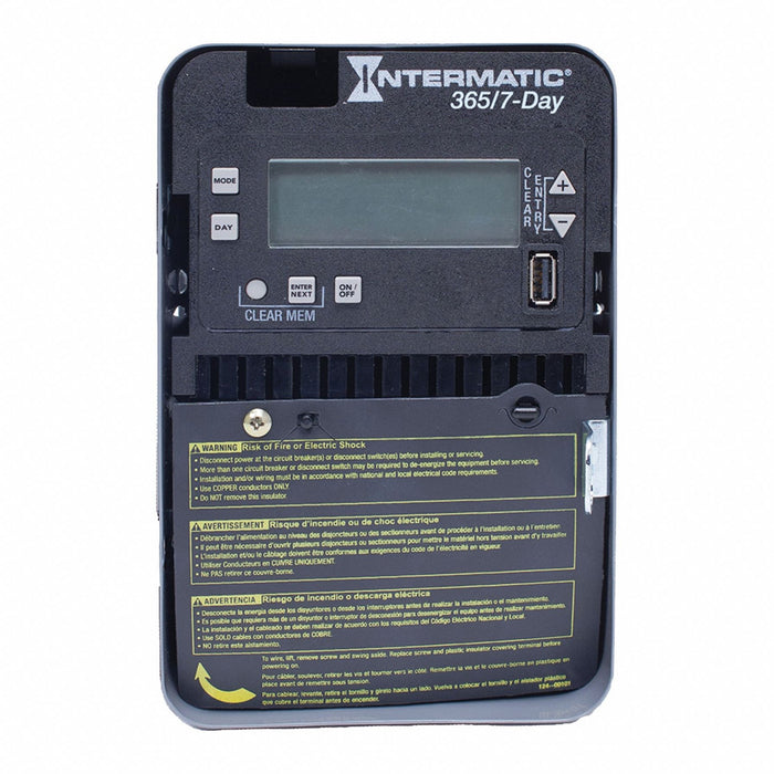Electronic Timer Gray Metal