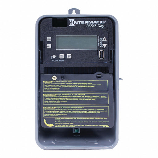Electronic Timer Gray Metal