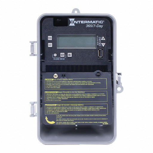 Electronic Timer Gray Plastic