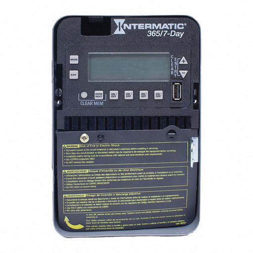 Electronic Timer Gray Metal