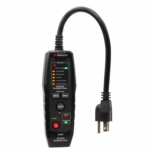 AFCI/GFCI Receptacle Tester