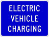 Traffic Sign 24 in x 18 in Blue