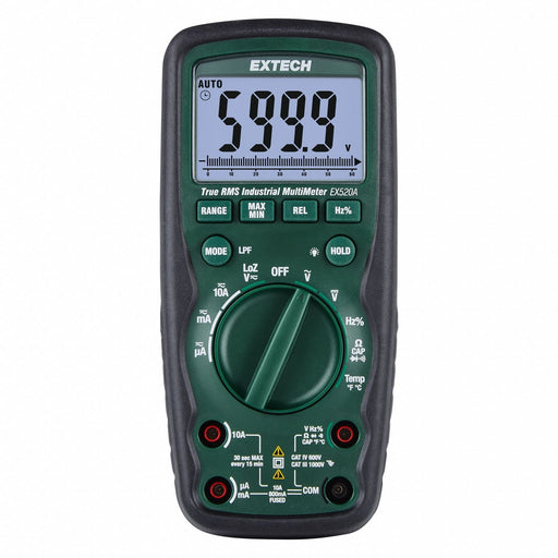 Multimeter LCD 2.3 in D 7.3 in H