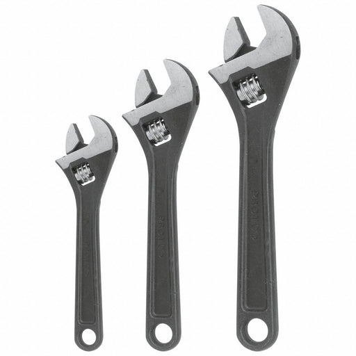 Adjustable Wrench Set Alloy Steel Plain