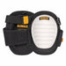Knee Pad Black/White 2 Straps Foam Pad