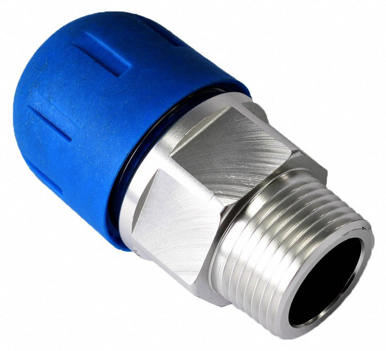 Strt Aluminum Comp. 20 mm MNPT 3/4 in