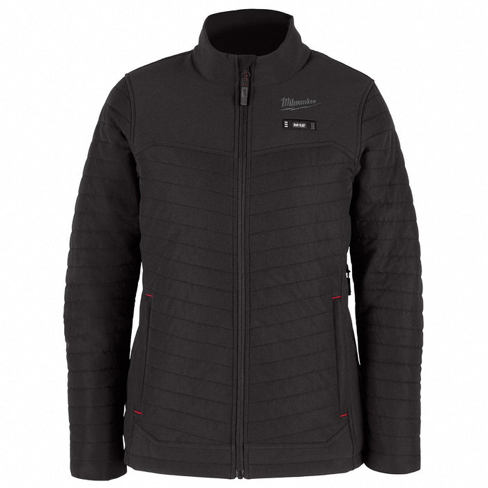 Heated Jacket Women s Polyester Black S