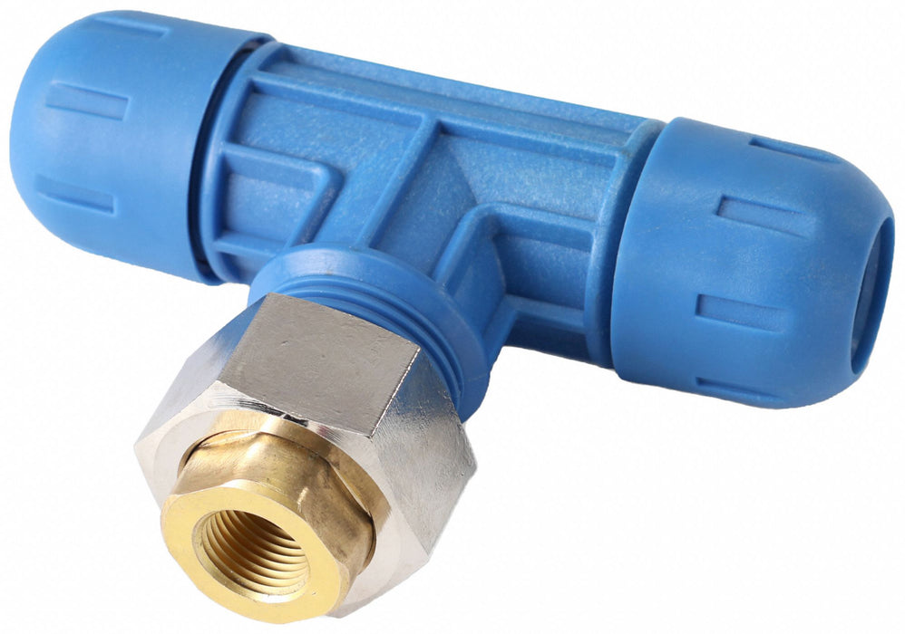 Tee Nylon Comp 25 mm 25 mm FNPT 3/4 