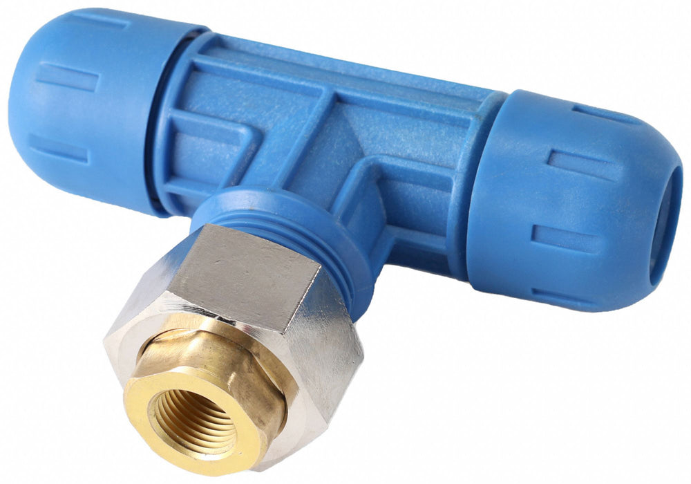 Tee Nylon Comp 25 mm 25 mm FNPT 1/2 