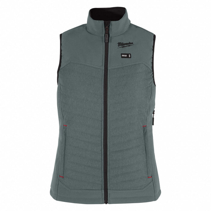 Heated Vest Polyester Zipper Women L