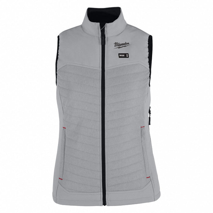 Heated Vest Polyester Zipper Women M