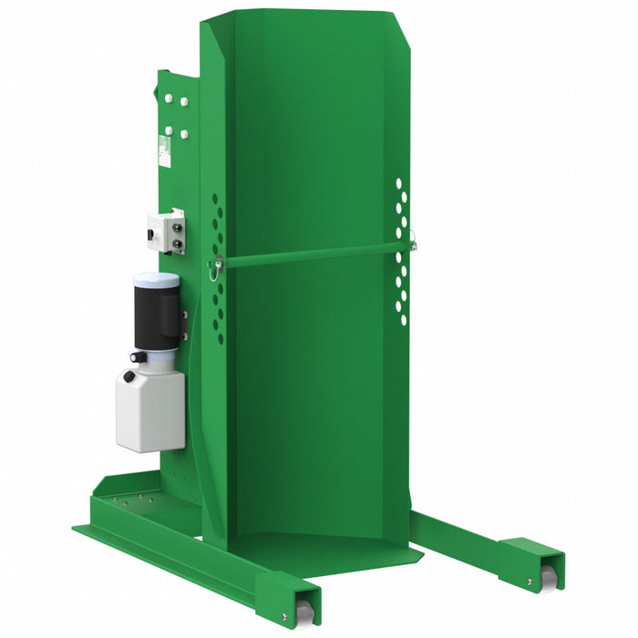 Drum Dumper 66 in H Steel Green