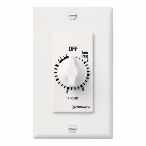 Spring-Wound Timer White 277V AC