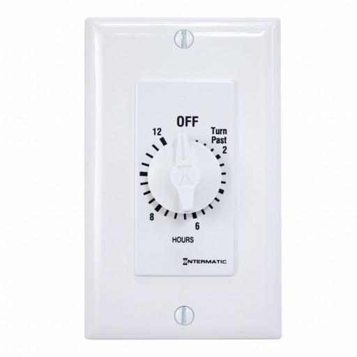 Spring-Wound Timer White 277V AC