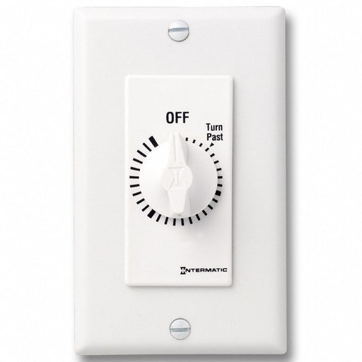 Spring-Wound Timer White 277V AC