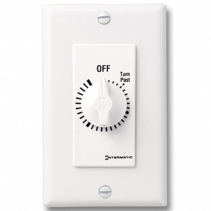Spring-Wound Timer White 277V AC