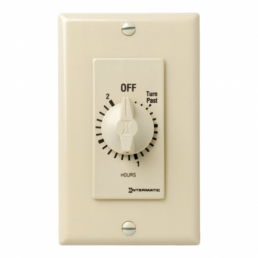 Spring-Wound Timer Ivory 277V AC