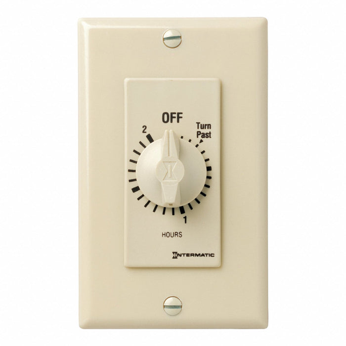 Spring-Wound Timer Ivory 277V AC