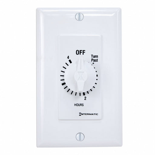 Spring-Wound Timer White 277V AC