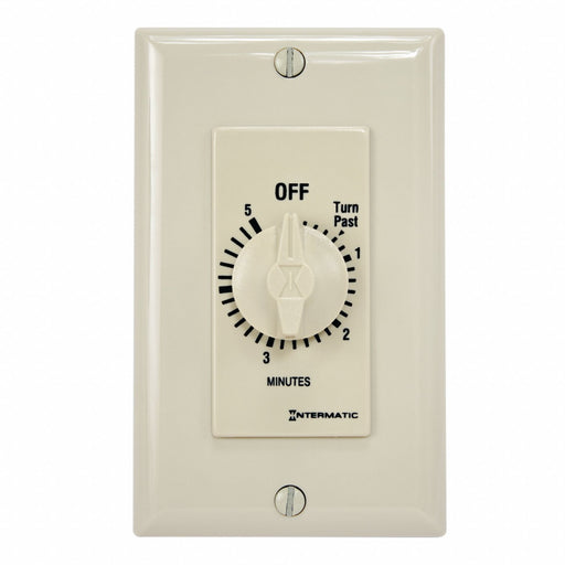Spring-Wound Timer Ivory 277V AC