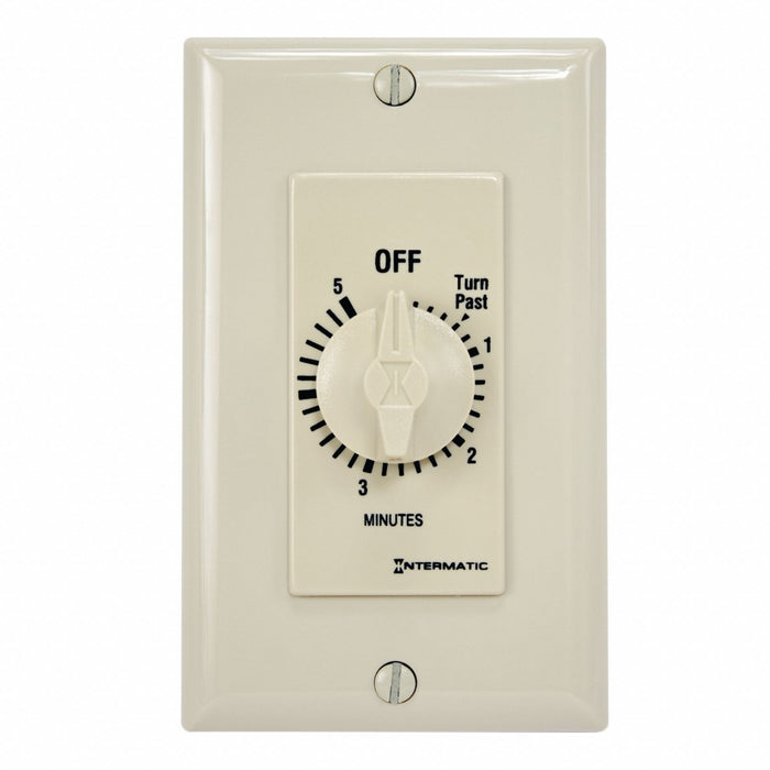 Spring-Wound Timer Ivory 277V AC