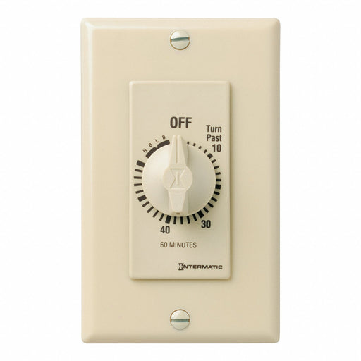 Spring-Wound Timer Ivory 277V AC