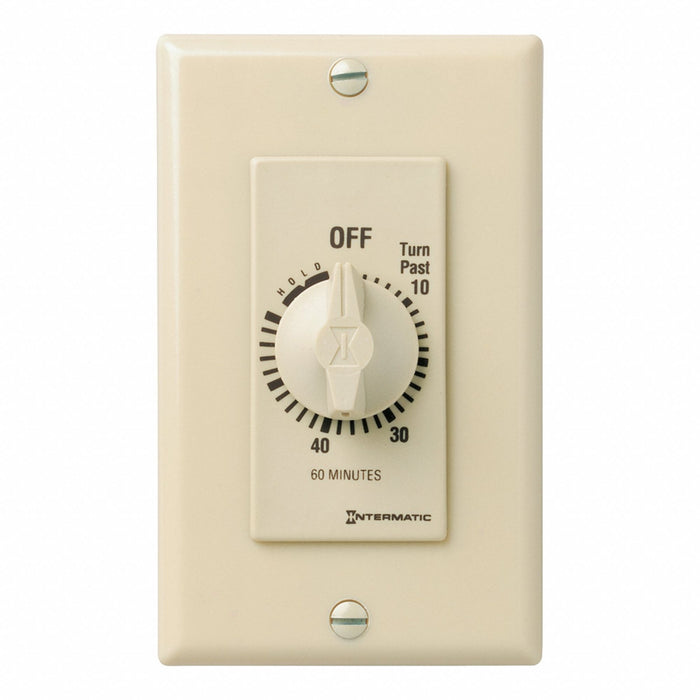 Spring-Wound Timer Ivory 277V AC