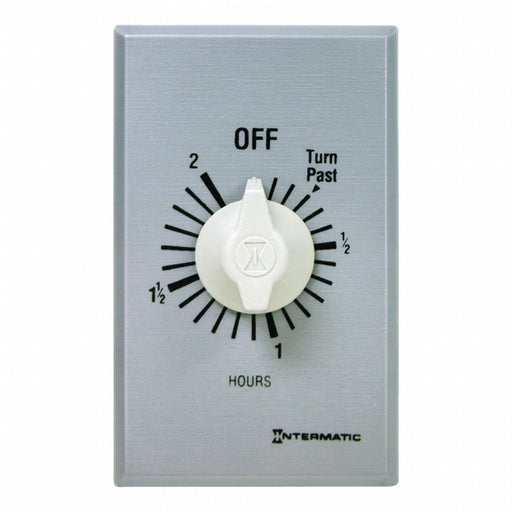 Spring-Wound Timer Silver 277V AC