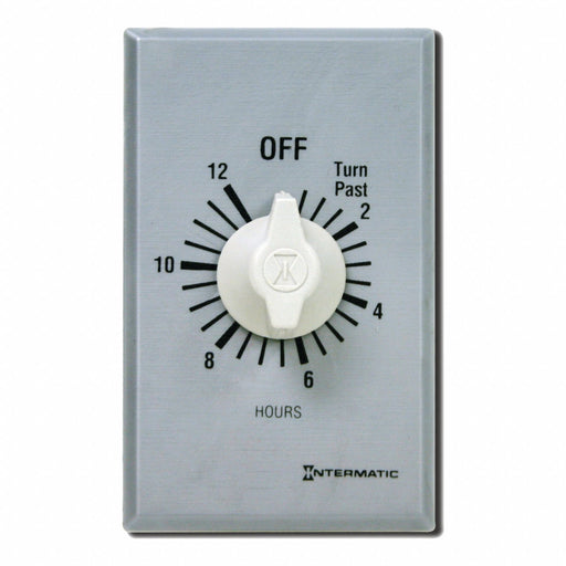 Spring-Wound Timer Silver 277V AC