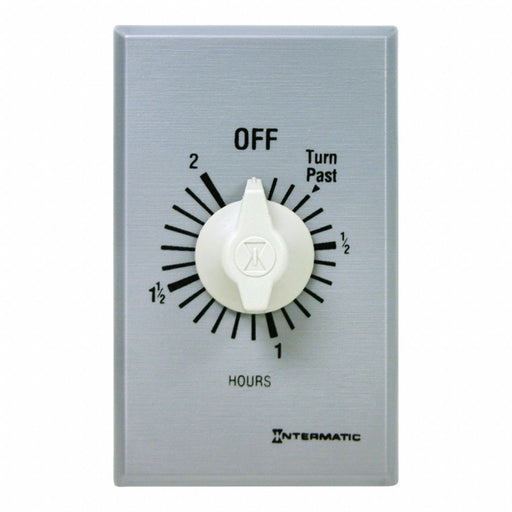 Spring-Wound Timer Silver 277V AC