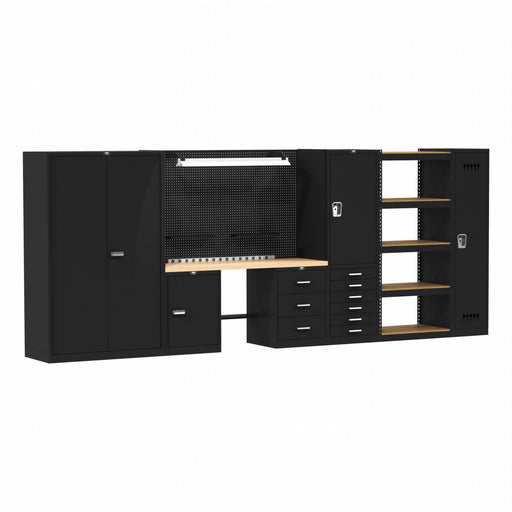 Modlr Cabnt/Shelving Set 78 H 168 W 24 D