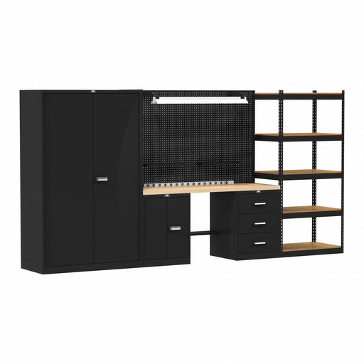 Modlr Cabnt/Shelving Set 78 H 168 W 24 D