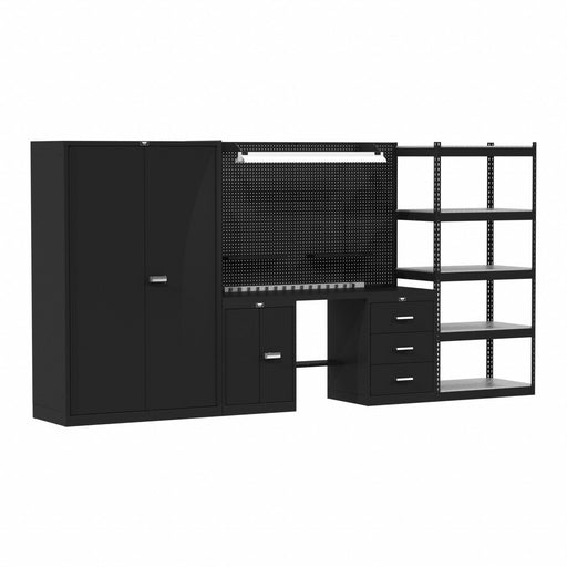 Modlr Cabnt/Shelving Set 78 H 168 W 24 D