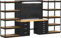 Modular Shelving Set 78 H 132 W 24 D