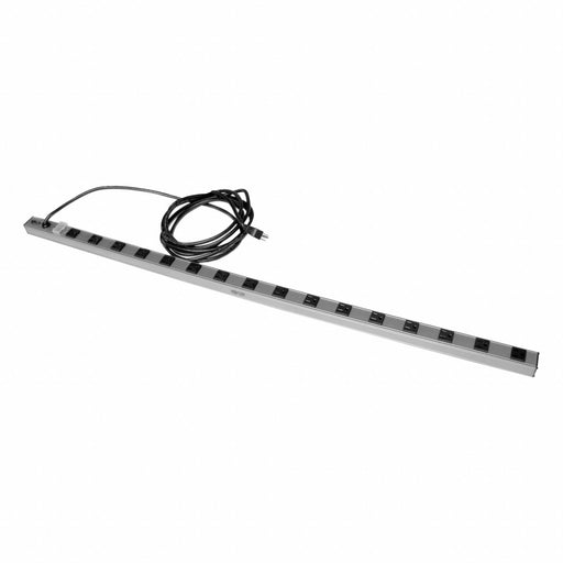 Power Strip 48W x 1-1/2D x 1-1/2H Black