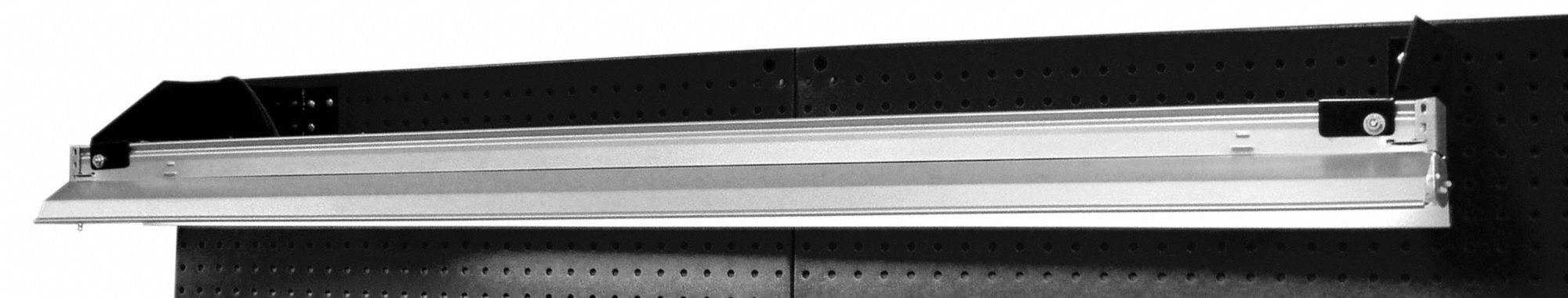 Task Light 52 W x 7 D x 6 H Silver/Black