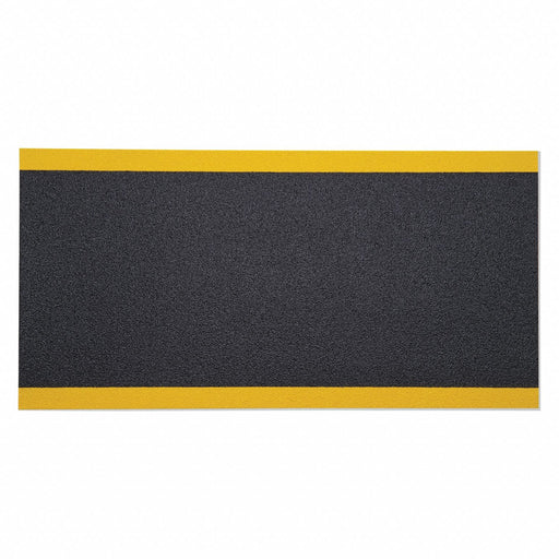 Traction Mat Rectangle Black 4 ft L