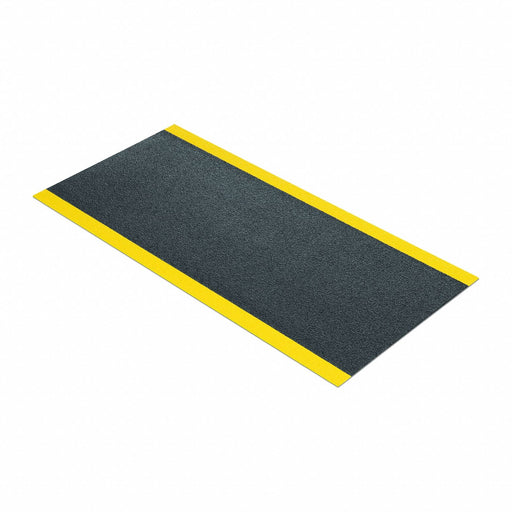 Traction Mat Rectangle Black 4 ft L