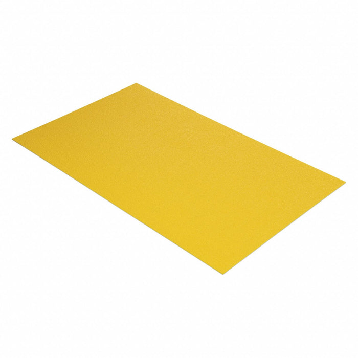 Traction Mat Rectangle Yellow 5 ft L