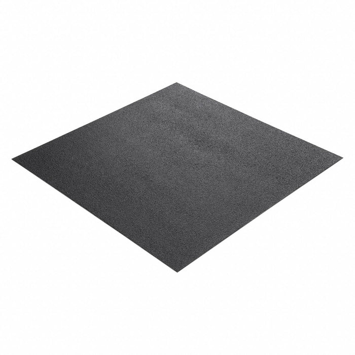 Traction Mat Rectangle Black 4 ft L