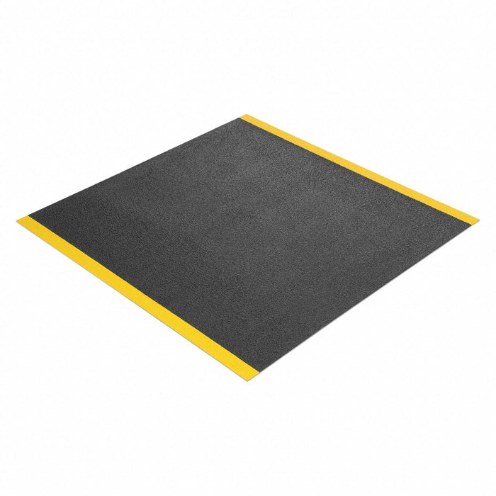 Traction Mat Rectangle Black 4 ft L