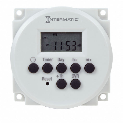Electronic Timer Gray Plastic