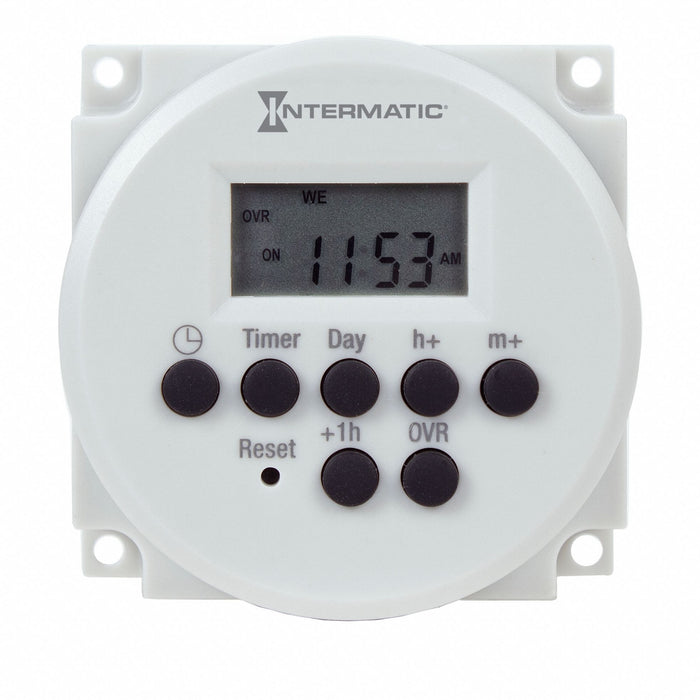 Electronic Timer Gray Plastic