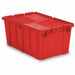 E3380 AttachedLidTote 26.875inL 16.875inW Red
